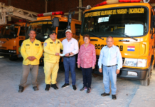 EBY RESPALDA A LOS BOMBEROS VOLUNTARIOS DEL PARAGUAY, FILIAL ENCARNACIÓN, CON UN IMPORTANTE APOYO ECONÓMICO