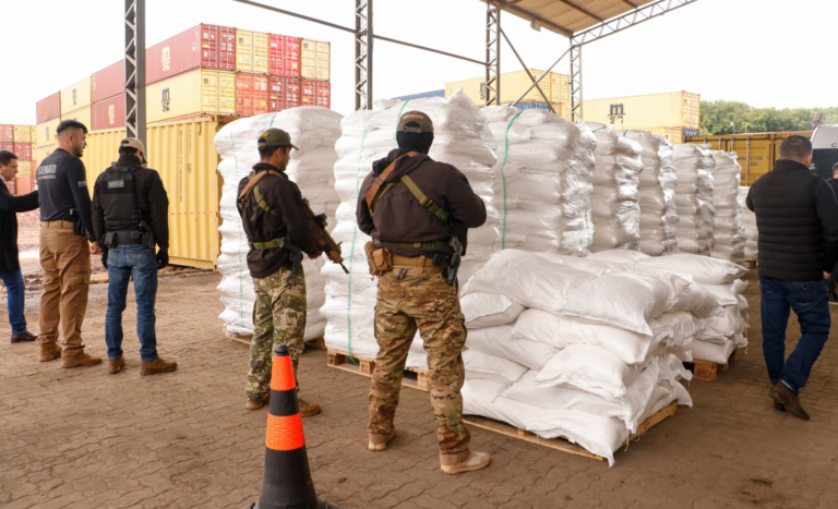 Reporte destaca aumento en incautaciones de cocaína en Paraguay: 9 veces más en el último año