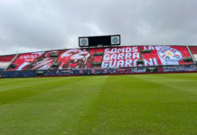 ¡Imponente el mosaico que se prepara en el Defensores!