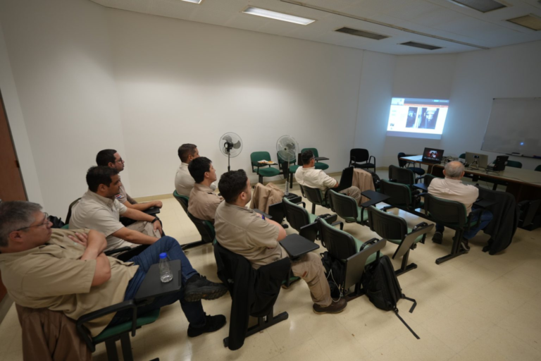 Personal del Sector Operación de la CHY participa de curso de capacitación