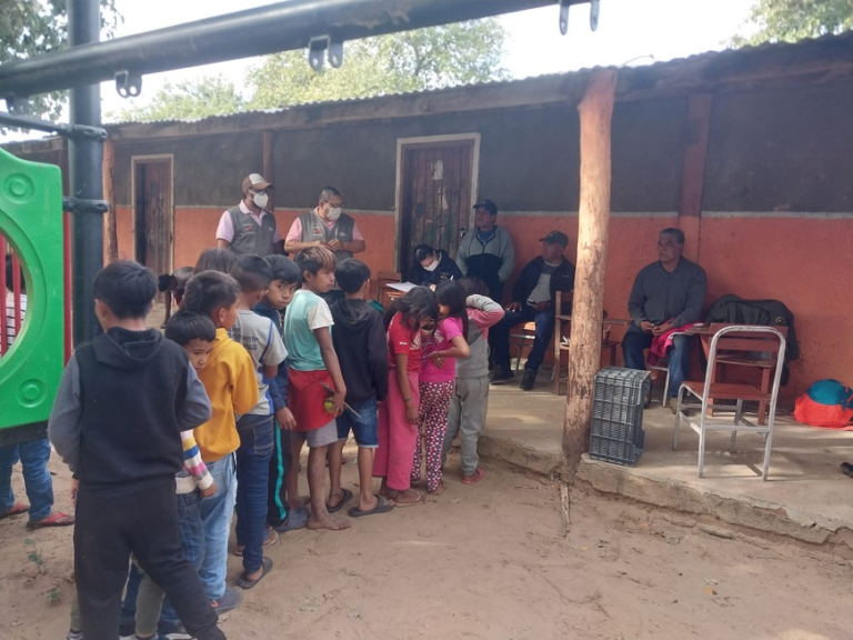 Hambre Cero: comunidad indígena Punta Tiogai recibe desparasitación