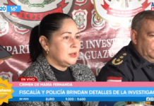 Revelan la cronología del impactante crimen de María Fernanda