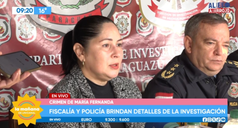 Revelan la cronología del impactante crimen de María Fernanda Revelan la cronología del impactante crimen de María Fernanda