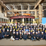 Peña visita planta industrial de empresa que fabricó componentes para turbinas de Yacyretá