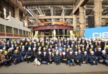 Peña visita planta industrial de empresa que fabricó componentes para turbinas de Yacyretá