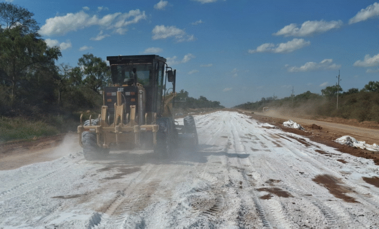 Se intensifica la construcción del segundo lote del Corredor Bioceánico Se intensifica la construcción del segundo lote del Corredor Bioceánico