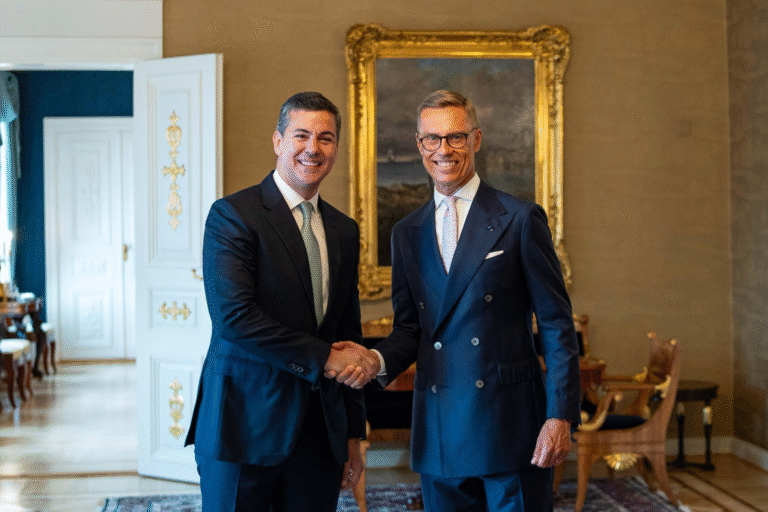Presidentes de Paraguay y Finlandia comparten potencial de cooperación y visión de futuro