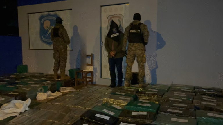 Incautan 2.815 kilos de marihuana y detienen al mayor acopiador en Saltos del Guairá