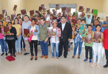 Indert aumenta a 1.500 los títulos de propiedad que entrega en la octava ronda de titulación masiva