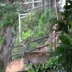 Se desmoronó parte del mirador de Itá Pytã Punta