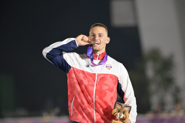 Oro y récord panamericano en lanzamiento de jabalina para Paraguay Oro y récord panamericano en lanzamiento de jabalina para Paraguay