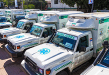 Gobierno entrega 67 nuevas ambulancias y supera más de 500 operativas en todo el país