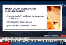 Mafia de los pagarés: docente debe pagar más de 100 millones por la compra de un sillón