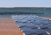 Finalizó montaje de la planta solar flotante en el embalse de Itaipu