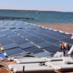 Itaipu finaliza instalación de paneles solares en su planta flotante