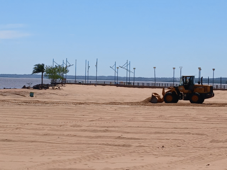 HOY SE INICIA EL CAMBIO DE ARENA EN LA PLAYA SAN JOSÉ HOY SE INICIA EL CAMBIO DE ARENA EN LA PLAYA SAN JOSÉ