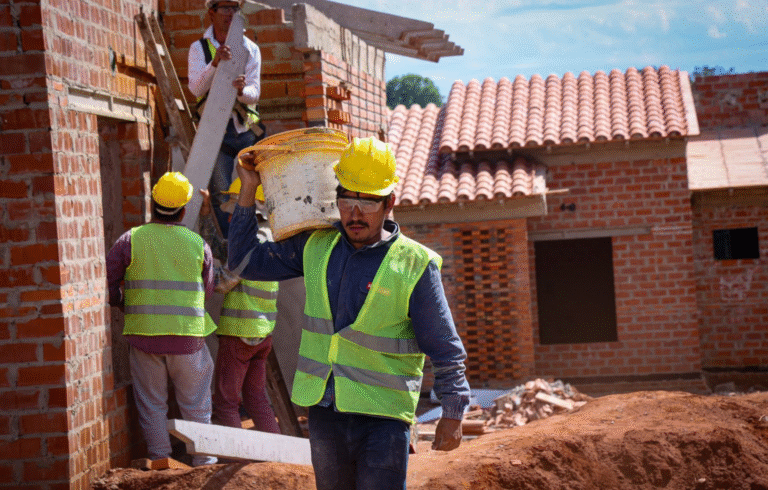 Che Róga Porã: Avanza la construcción de 31 viviendas en el proyecto Casa Vivendis de Itauguá