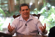 Horacio Cartes reconoce valentía de la premio Nobel de la Paz María Corina Machado