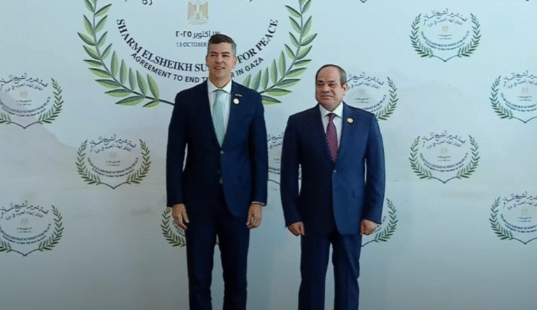 Peña participa en Egipto de la Cumbre por la Paz convocada por Estados Unidos