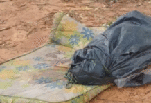 Encuentran cadáver envuelto en una carpa y con signos de ejecución