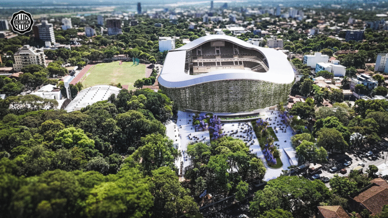Olimpia comunica avance del nuevo estadio: “Las obras avanzan con los ajustes naturales”