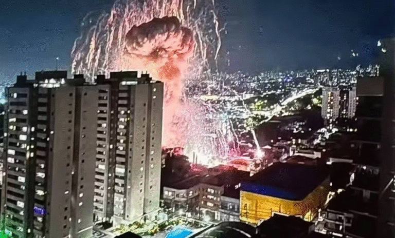 Brasil: explosión en depósito de fuegos artificiales deja un muerto y varios heridos