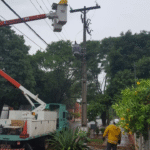 ANDE trabaja para restablecer el 100% del servicio eléctrico este lunes