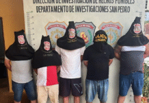 Suboficial es detenido junto a presunto jefe de sicarios en San Pedro