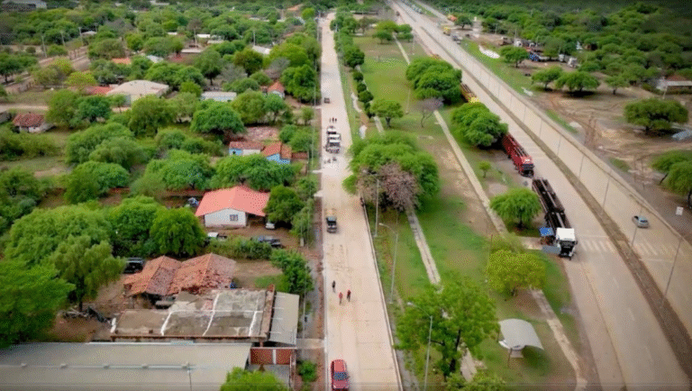 Corredor Bioceánico ejecuta obras clave de suelo en zona urbana Corredor Bioceánico ejecuta obras clave de suelo en zona urbana