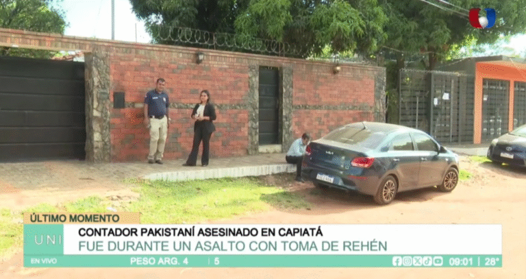 Asesinan a empresario pakistaní durante asalto en Capiatá