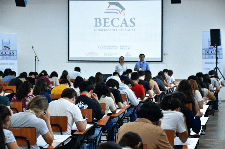 Este sábado 31 se realizan los exámenes para acceder al Programa de Becas Gobierno del Paraguay