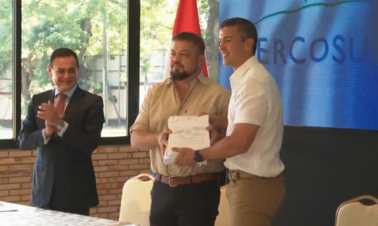 Peña remite al Congreso acuerdo UE-Mercosur apuntando a que Paraguay sea el primer país en implementarlo