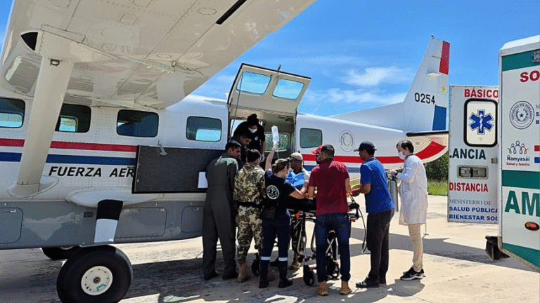 Más de 120 evacuaciones aeromédicas salvaron vidas durante el 2025
