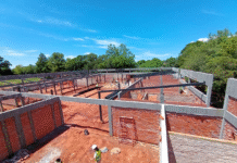 Avanzan las obras de centros para la primera infancia en Capiatá, Encarnación y Cambyretá