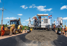 Primera ruta con hormigón paraguayo es una apuesta a la producción nacional