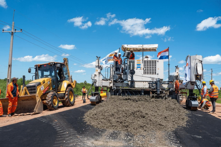 Primera ruta con hormigón paraguayo es una apuesta a la producción nacional