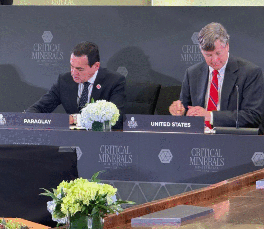 Paraguay refuerza alianza con EE.UU. y se suma a iniciativa sobre minerales críticos
