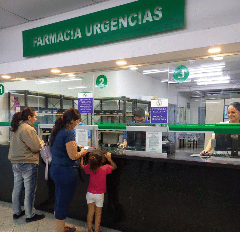 Hospital Central del IPS dispone ventanilla de uso exclusivo en farmacia para pacientes hemato-oncológicos