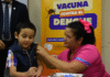 Más de 1.000 niñas y niños ya recibieron la primera dosis contra el dengue
