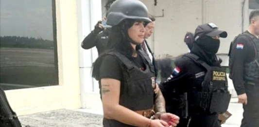 Trasladan a Gianina García Troche al penal de máxima seguridad de Emboscada