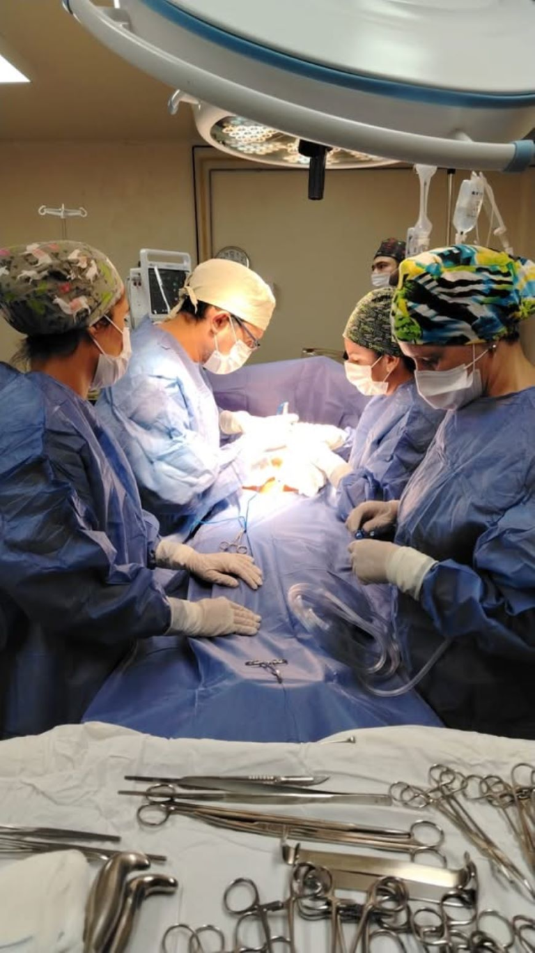 Extraen tumor de 12 kilos en el Hospital General de San Lorenzo