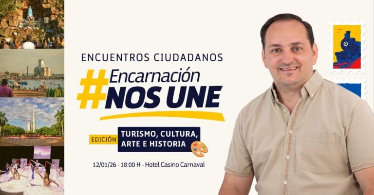 Encarnación Nos Une convoca a encuentro sobre turismo, arte, cultura e historia