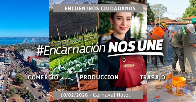 Hoy se realiza el Encuentro Ciudadano sobre Comercio, Producción y Trabajo en Encarnación