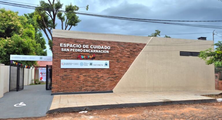 INAUGURACIÓN OFICIAL DEL ESPACIO DE CUIDADOS PARA NIÑOS Y NIÑAS DEL BARRIO SAN PEDRO, ENCARNACIÓN