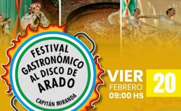 LANZAMIENTO OFICIAL DEL FESTIVAL GASTRONÓMICO AL DISCO DE ARADO DE CAPITÁN MIRANDA