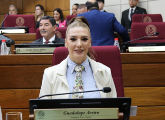 Senado otorga permiso a Erico Galeano y toma juramento a su reemplazante