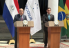 Cancilleres de Brasil y Paraguay destacan diálogo constante y cooperación entre ambos gobiernos
