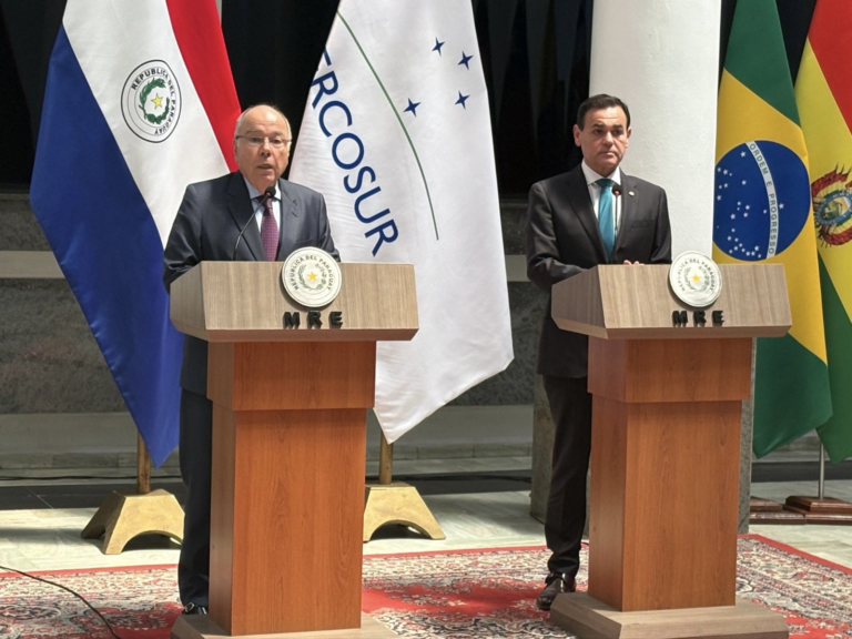 Cancilleres de Brasil y Paraguay destacan diálogo constante y cooperación entre ambos gobiernos