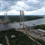 Estiman que para inicios de junio se logrará la unión física del puente de la Bioceánica sobre el río Paraguay