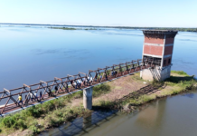 Yacyretá reanuda trascendental obra que mejorará el servicio de distribución de agua potable en Ayolas